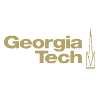 Georgia Teech logo gold