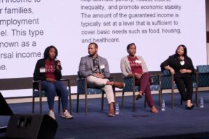 NAACFRC Annual Conference 2023 Panel discussion with In Her Hands Guaranteed Income Program members