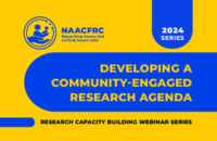 Developing A Community-Engaged Research Agenda thumbnail