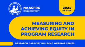 Measuring and Achieving Equity in Program Research thumbnail